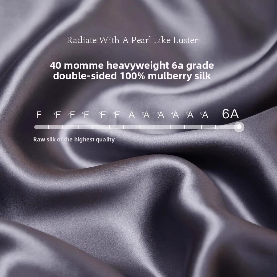 40 Momme Mulberry Silk Pillowcase, Double-Sided